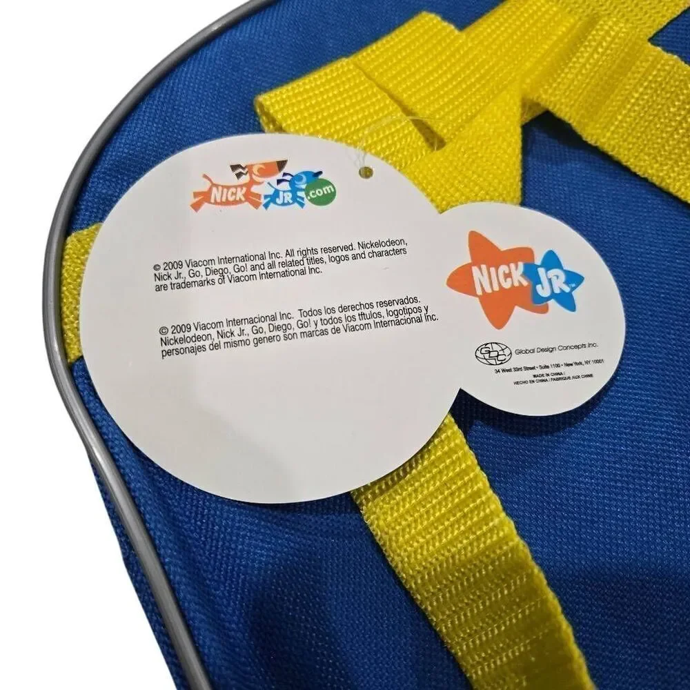 Go Diego Go Mini Backpack Vintage Nick Jr 2009 Kids Bag To the Rescue New w/ Tag